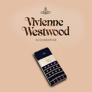 [품절][Vivienne Westwood] 과감하고 화려한무늬의 오버니삭스  408-4021